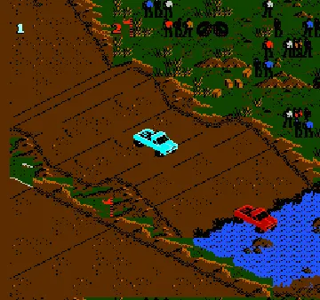 Monster Truck Rally (USA) screen shot game playing